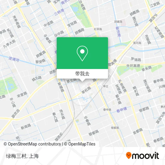 绿梅三村地图