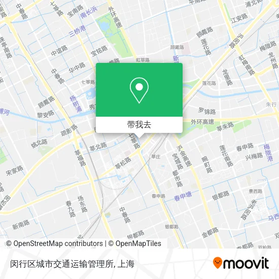 闵行区城市交通运输管理所地图