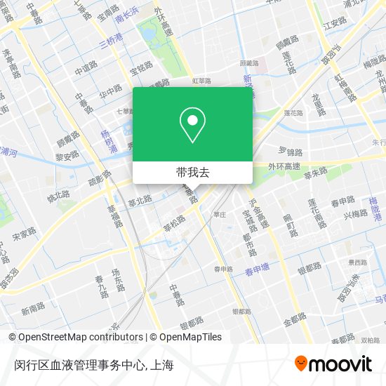 闵行区血液管理事务中心地图
