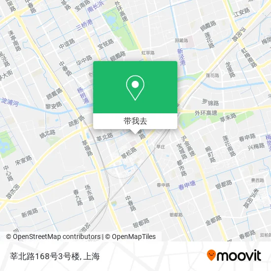 莘北路168号3号楼地图
