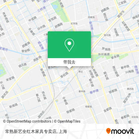 常熟新艺全红木家具专卖店地图