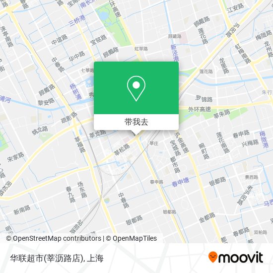 华联超市(莘沥路店)地图