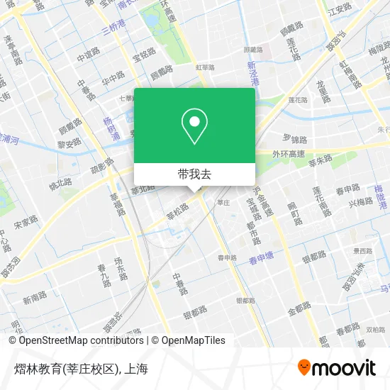 熠林教育(莘庄校区)地图