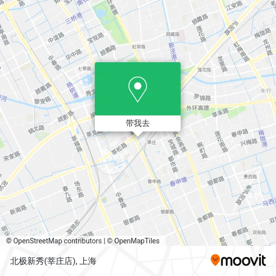北极新秀(莘庄店)地图