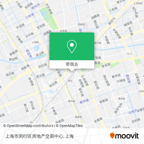 上海市闵行区房地产交易中心地图