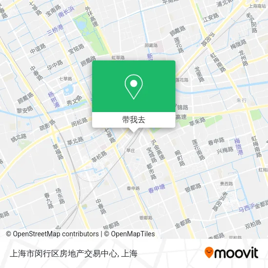 上海市闵行区房地产交易中心地图