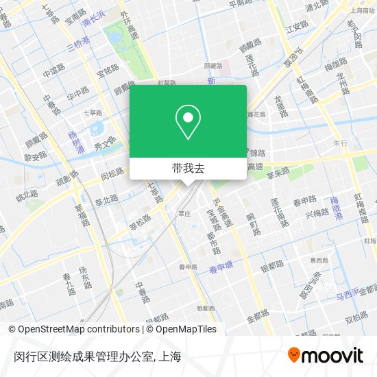 闵行区测绘成果管理办公室地图