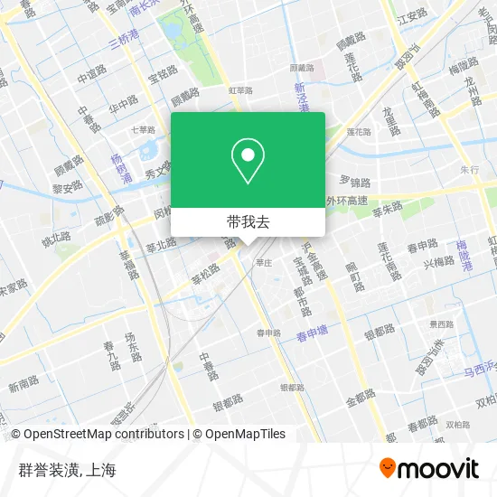 群誉装潢地图