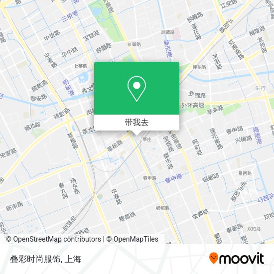 叠彩时尚服饰地图