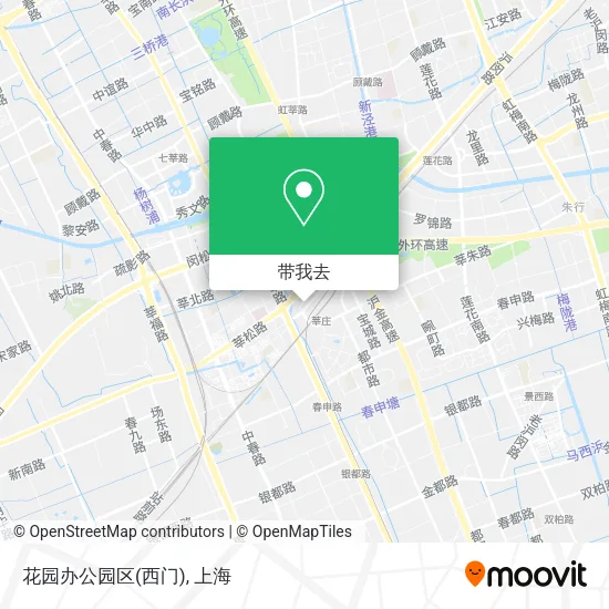 花园办公园区(西门)地图
