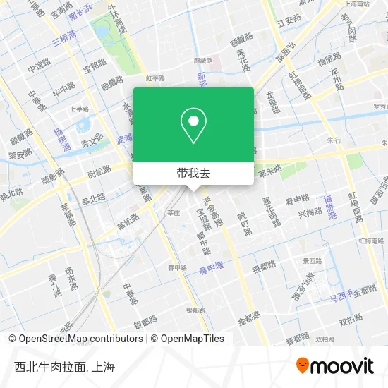 西北牛肉拉面地图