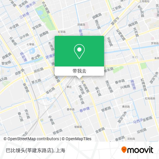 巴比馒头(莘建东路店)地图