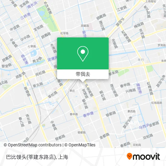 巴比馒头(莘建东路店)地图