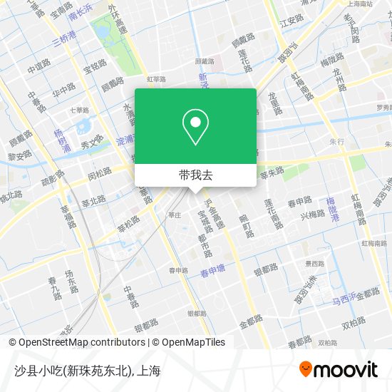 沙县小吃(新珠苑东北)地图