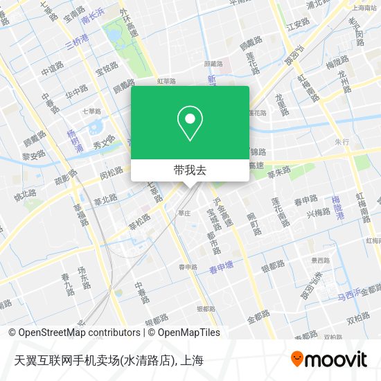 天翼互联网手机卖场(水清路店)地图