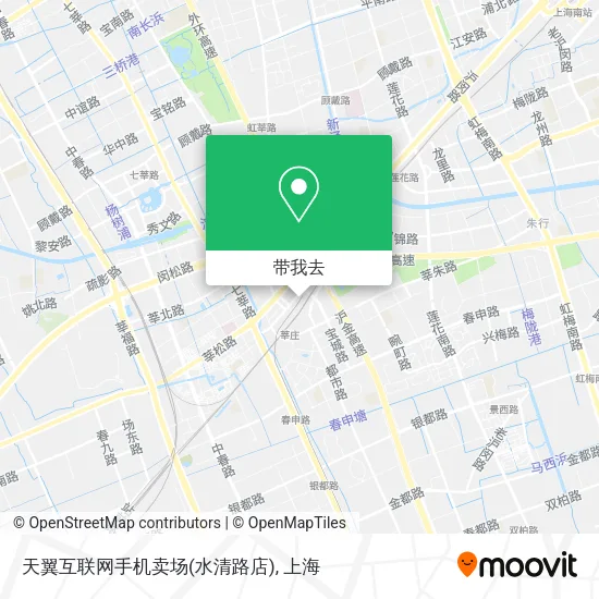 天翼互联网手机卖场(水清路店)地图