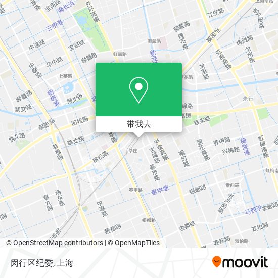 闵行区纪委地图