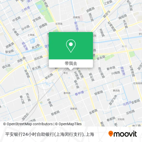 平安银行24小时自助银行(上海闵行支行)地图