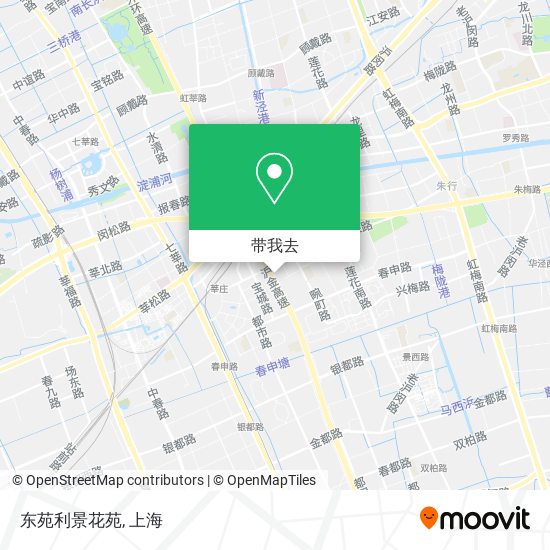 东苑利景花苑地图