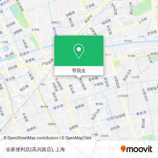 全家便利店(高兴路店)地图