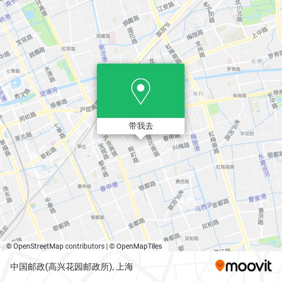 中国邮政(高兴花园邮政所)地图