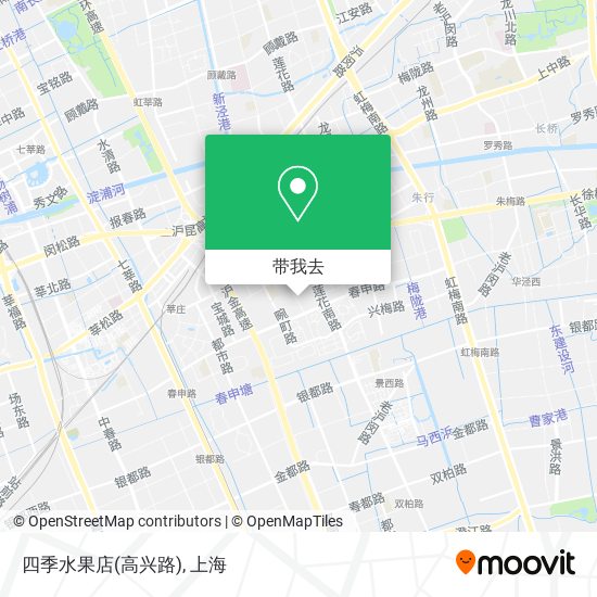四季水果店(高兴路)地图