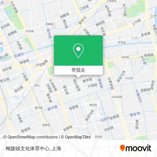 梅陇镇文化体育中心地图