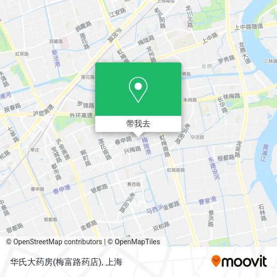 华氏大药房(梅富路药店)地图