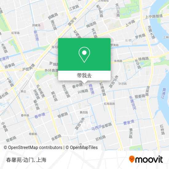 春馨苑-边门地图