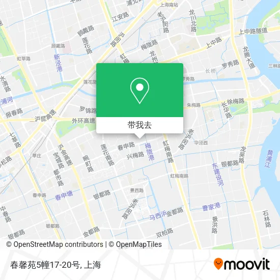 春馨苑5幢17-20号地图