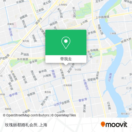 玫瑰丽都婚礼会所地图