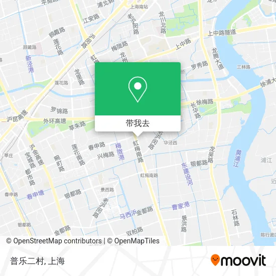 普乐二村地图