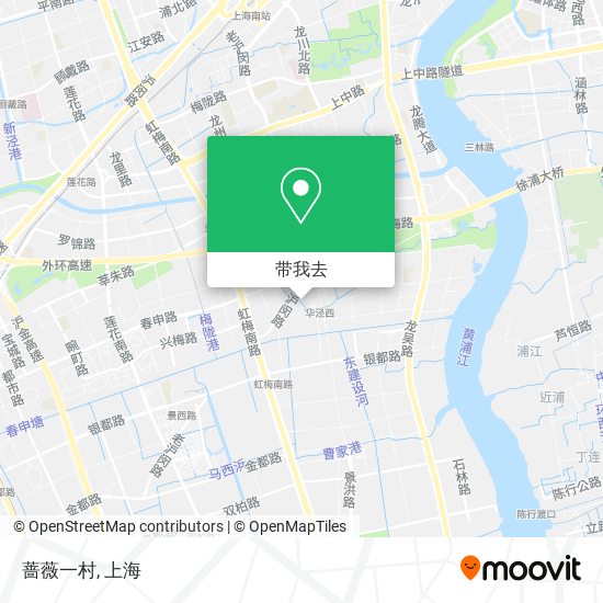 蔷薇一村地图