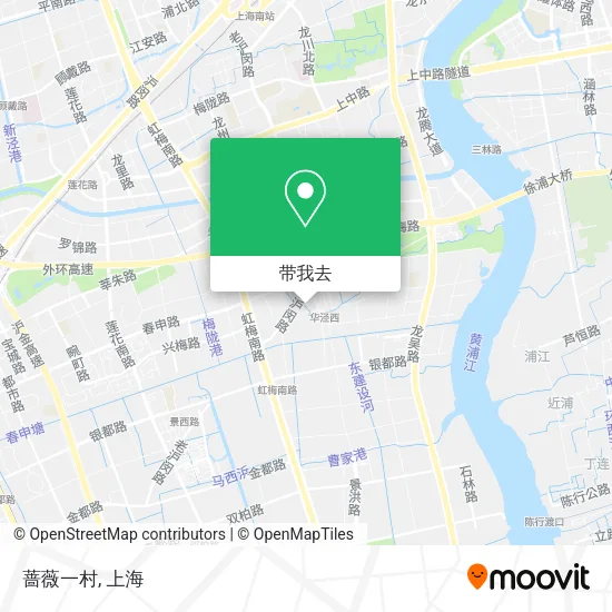 蔷薇一村地图