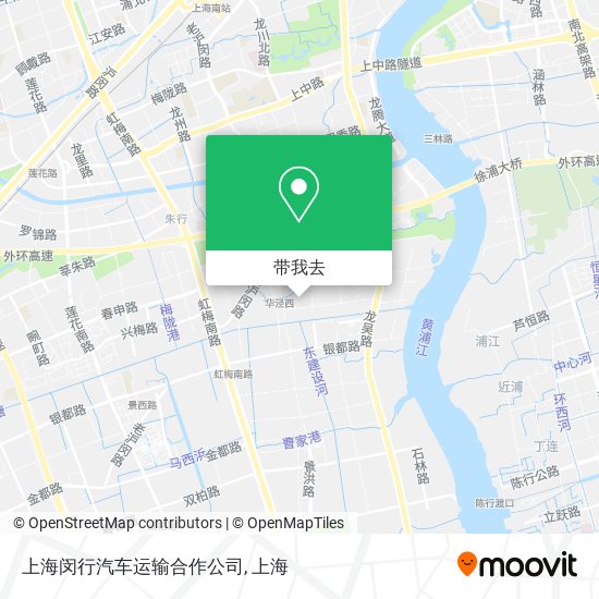 上海闵行汽车运输合作公司地图