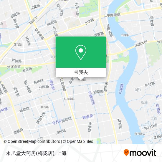 永旭堂大药房(梅陇店)地图
