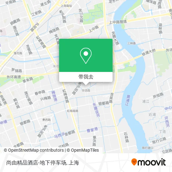 尚由精品酒店-地下停车场地图