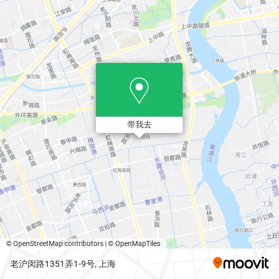 老沪闵路1351弄1-9号地图