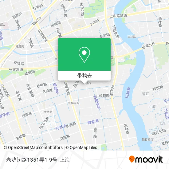 老沪闵路1351弄1-9号地图
