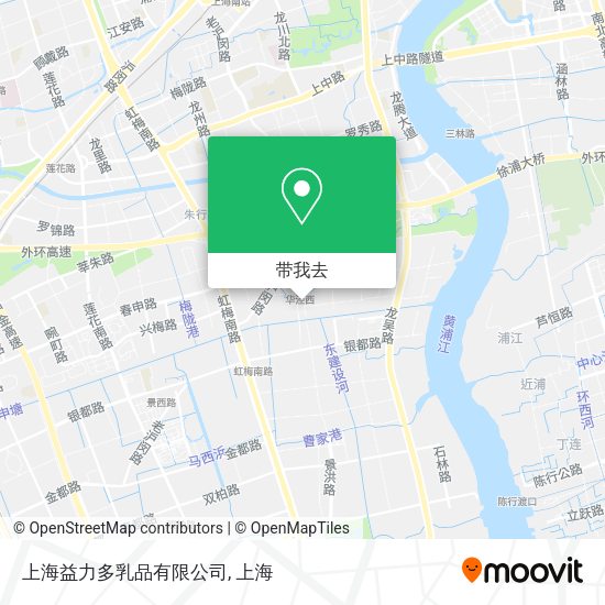 上海益力多乳品有限公司地图