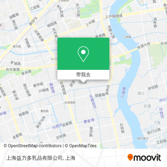 上海益力多乳品有限公司地图