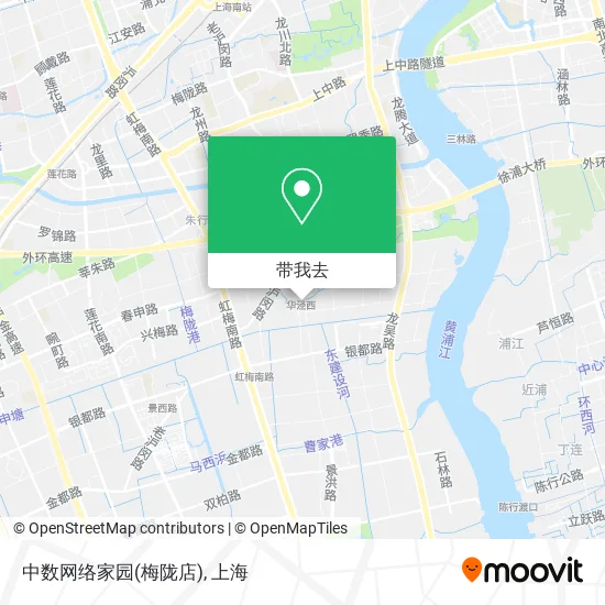中数网络家园(梅陇店)地图
