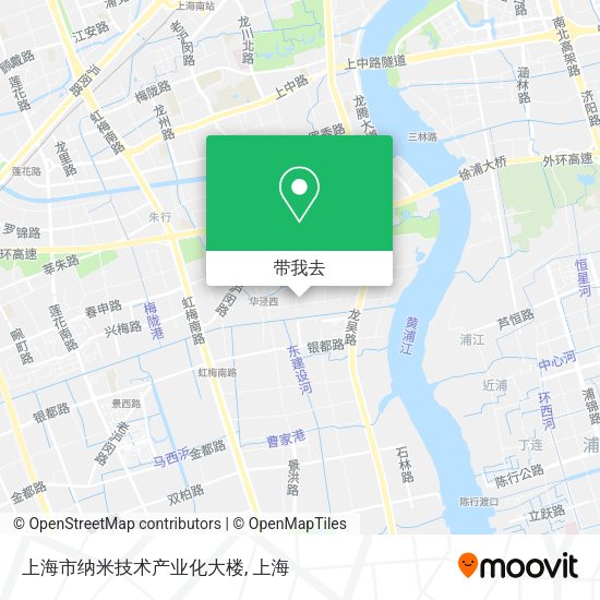 上海市纳米技术产业化大楼地图