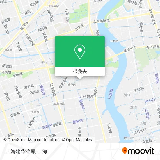 上海建华冷库地图