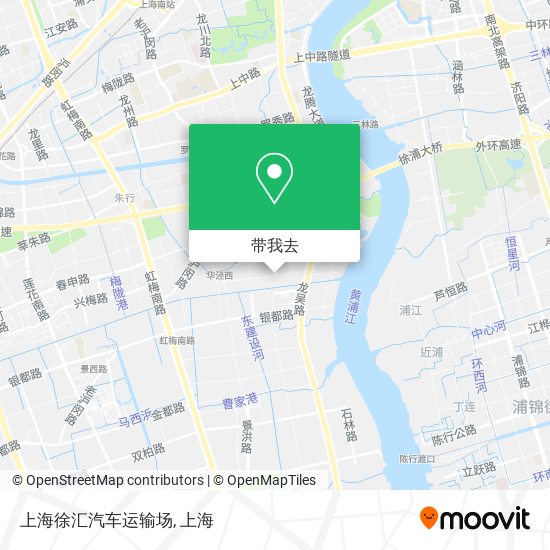 上海徐汇汽车运输场地图