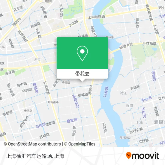 上海徐汇汽车运输场地图