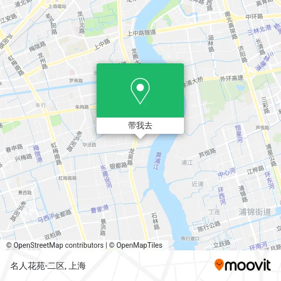名人花苑-二区地图