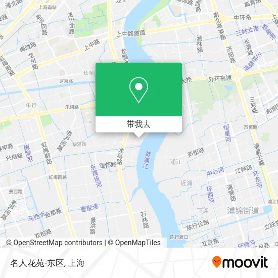 名人花苑-东区地图