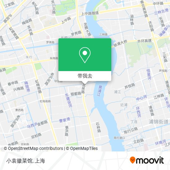小袁徽菜馆地图