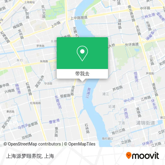 上海源梦颐养院地图